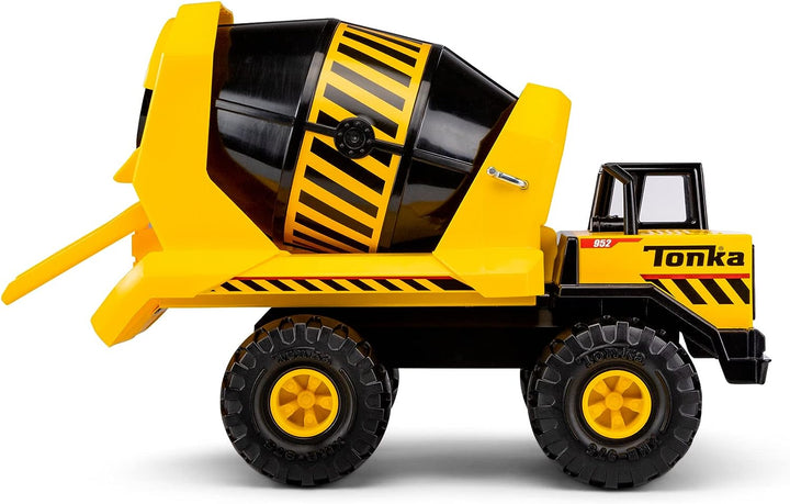 Tonka 6098 Steel Classics Mighty Cement Mixer, Kinder-Konstruktionsspielzeug für Jungen u