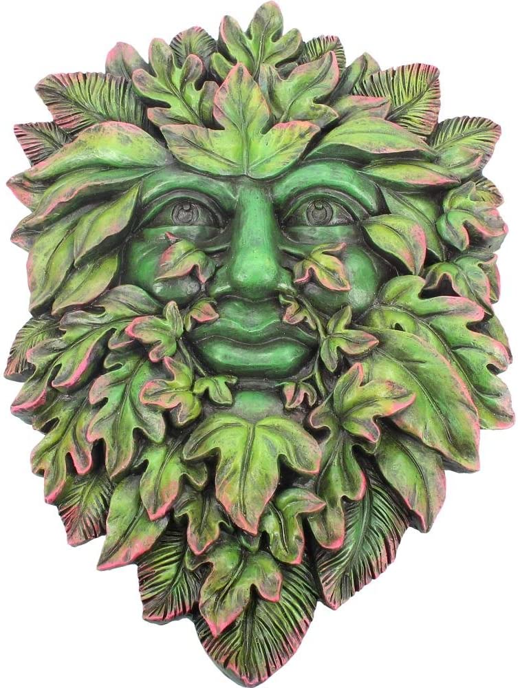 Nemesis Now D3561J7 Beltane's Bourgeon Wandschild, 24 cm, Grün