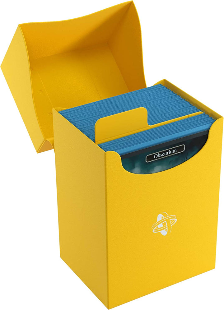 Gamegenic 80-Card Deck Holder, Yellow (GGS25028ML)