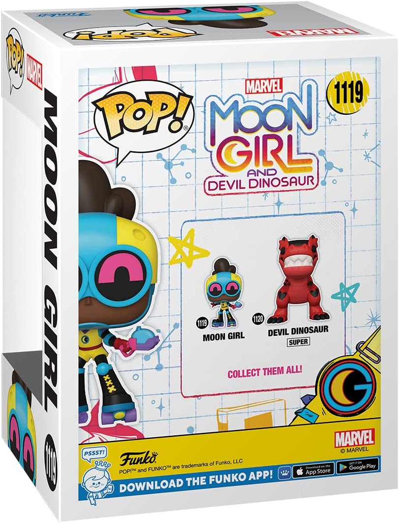 Moon Girl – Moon Girl und Teufelsdinosaurier – Funko 65675 Pop! Vinyl Nr. 1119