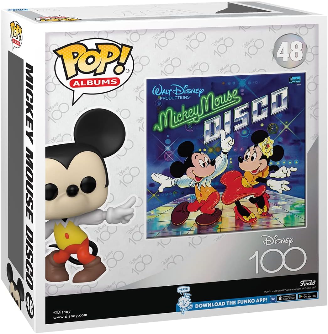 Funko POP! Alben: Mickey Mouse Disco – Sammelbare Vinylfigur – Geschenkidee – O