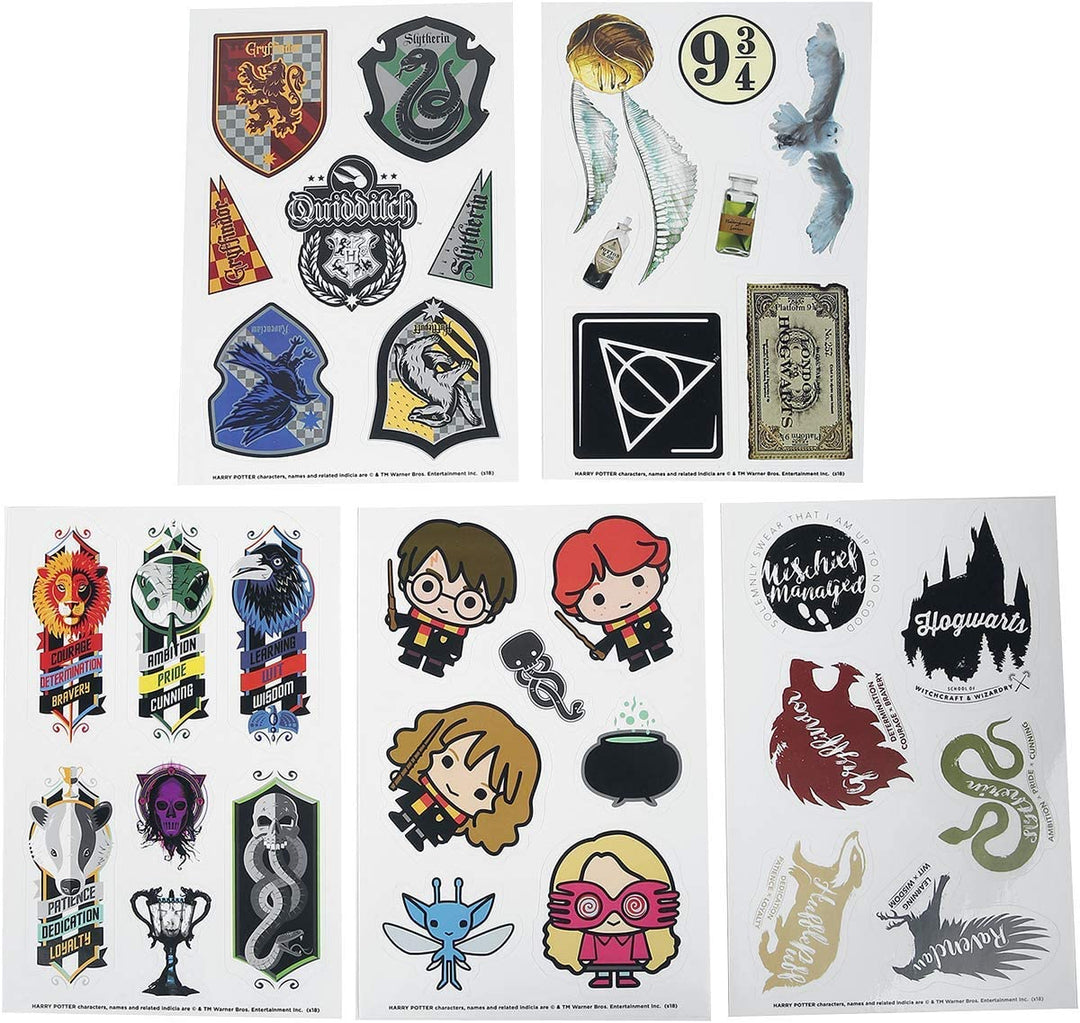 HARRY POTTER TS7407 34 Aufkleber-Set, mehrfarbig