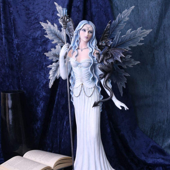 Nemesis Now Adica 57 cm Figur, Kunstharz, Weiß