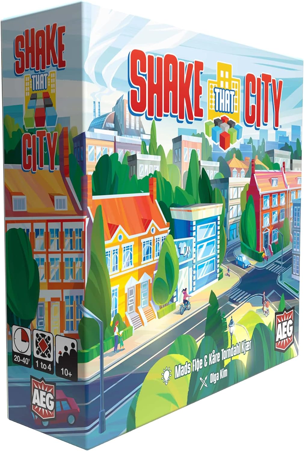 Shake That City - Dexterity City Building Board Game, Alderac Entertainment Group