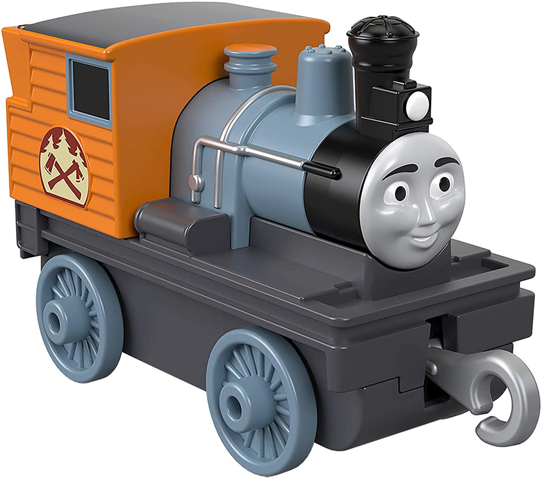 Thomas &amp; Friends GDJ44 Trackmaster Push Along Bash Metal treinmotor, meerkleurig