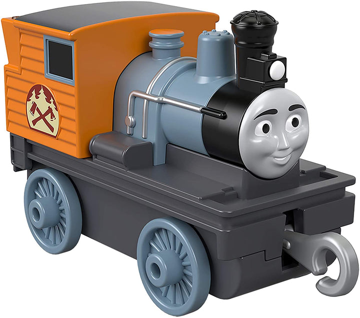 Thomas &amp; Friends GDJ44 Trackmaster Push Along Bash Metal treinmotor, meerkleurig