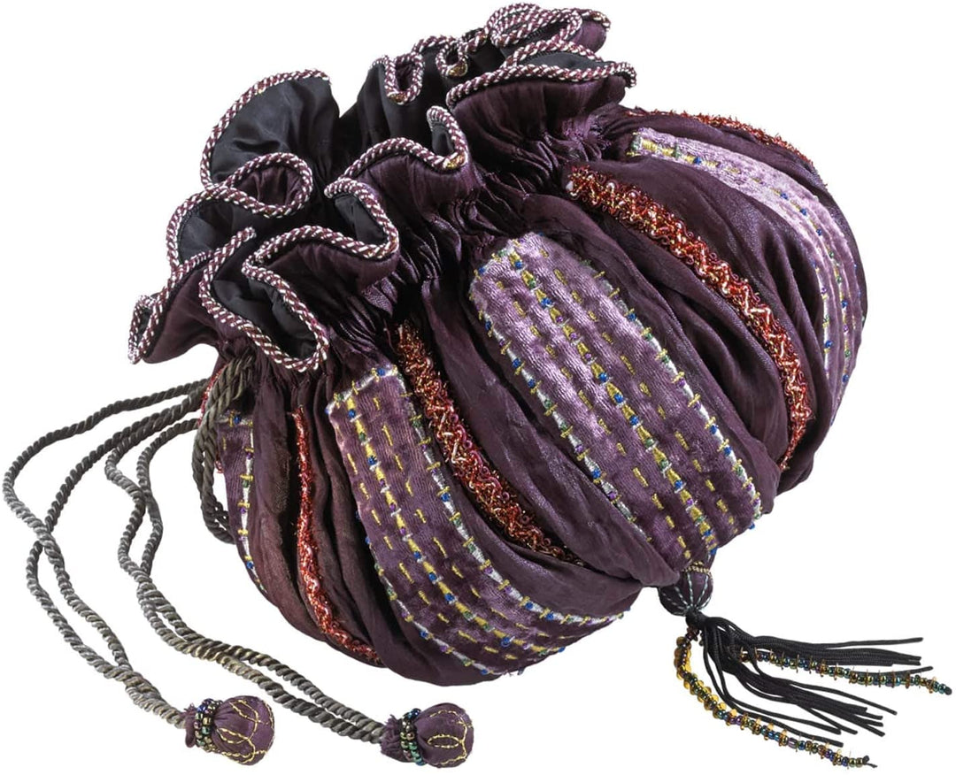 The Noble Collection Hermine Granger Tasche – 8 Zoll (20 cm) kleine lila Hermine Tasche – Offiziell lizenziertes Harry-Potter-Filmset-Filmspielzeug – Geschenke für Familie, Freunde und Harry-Potter-Fans