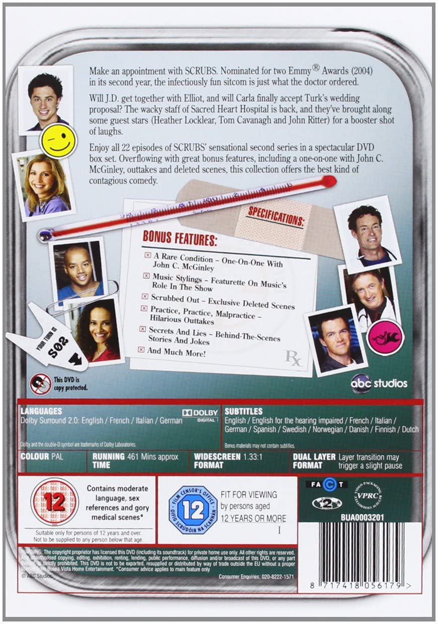 Scrubs: The Complete Collection - Seasons 1-9 [DVD] 10