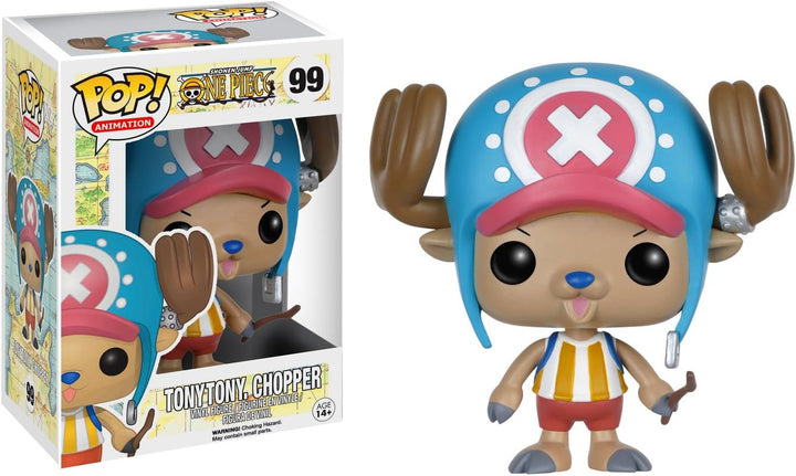 Funko 5304 One Piece 5304 Pop Vinyl Tony Chopper Figur, Multi
