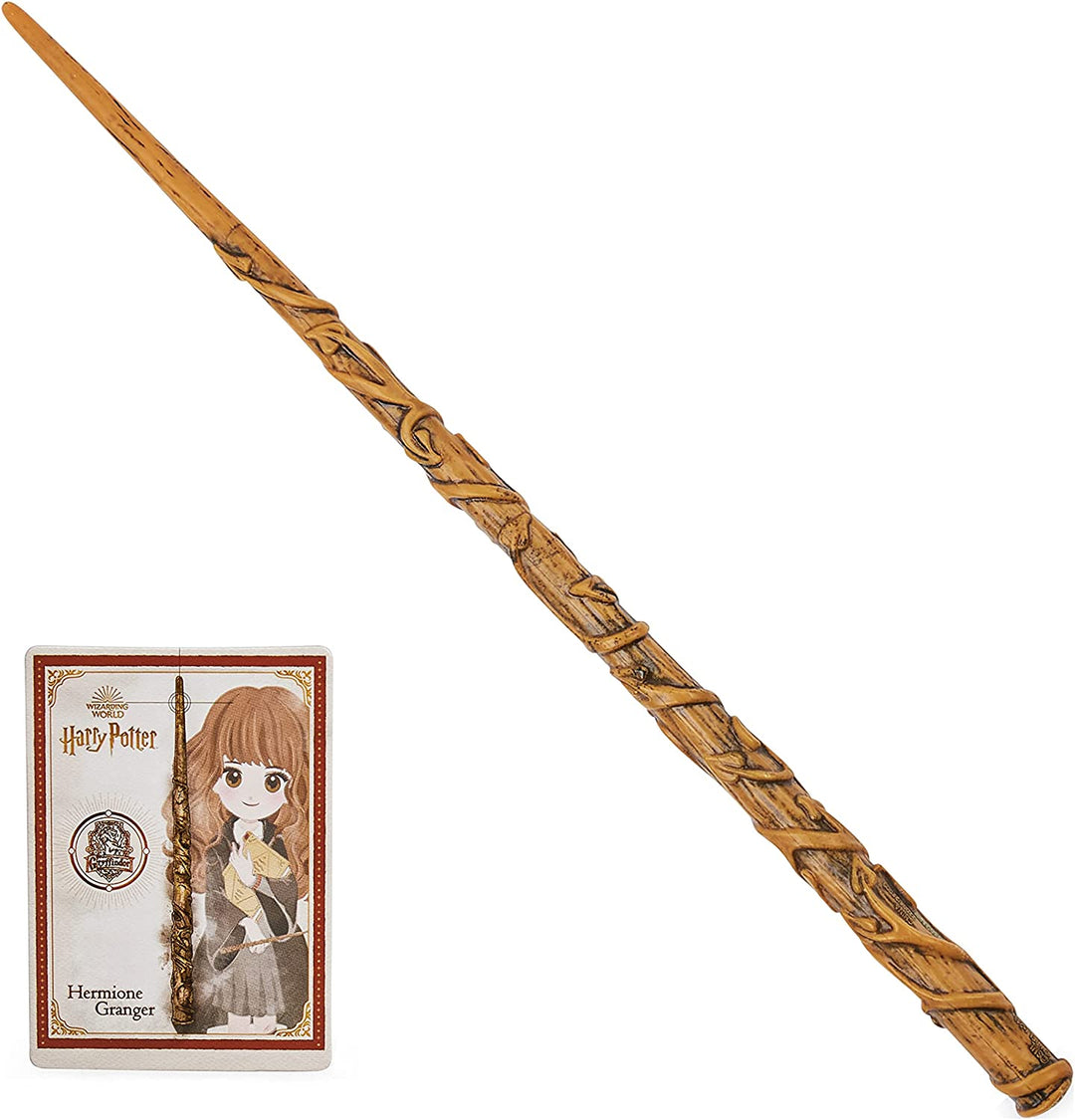 Zaubererwelt Authentischer 30,5 cm großer Zauberstab von Hermine Granger mit Sammelfunktion