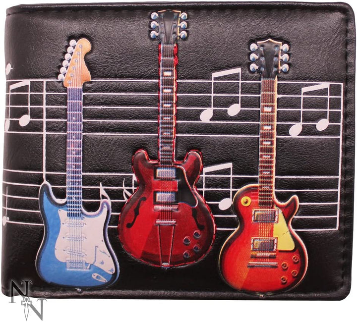 Nemesis Now C1951F6 E-Gitarren-Geldbörse, 10 cm, Schwarz, PU, ​​11 cm