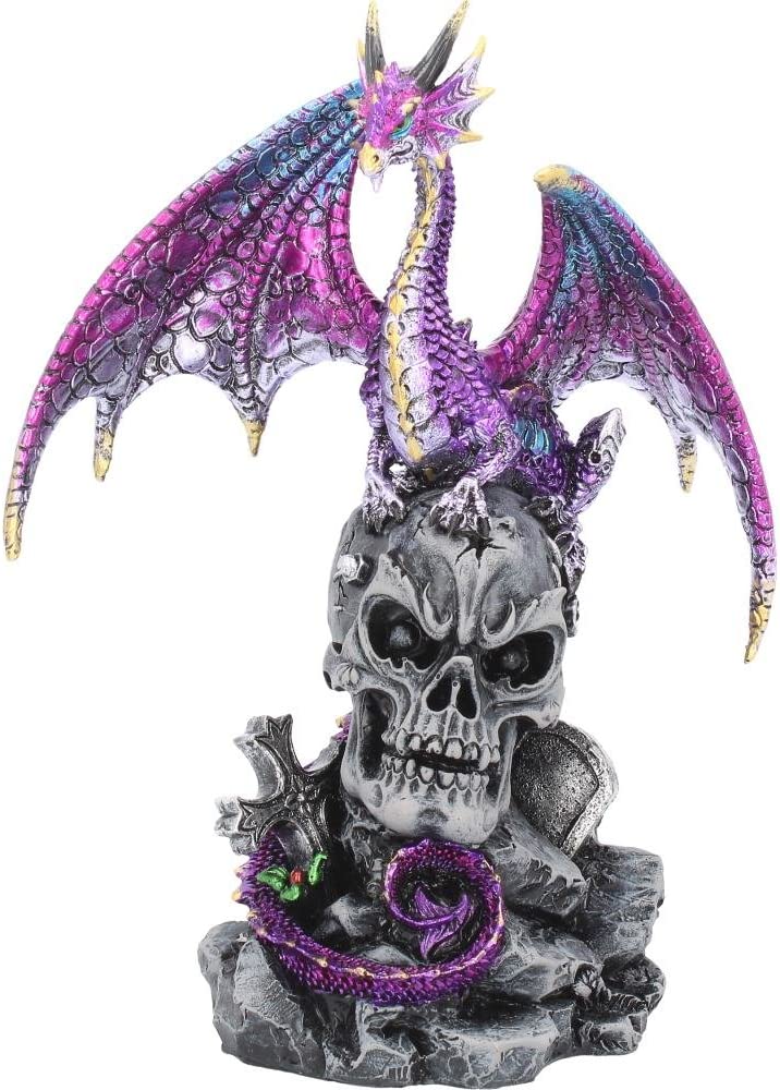 Nemesis Now Loyal Defender Figur, 27 cm, Lila