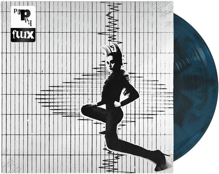 Poppy – Flux (Schwarz + Aqua Blue Galaxy) [VINYL]