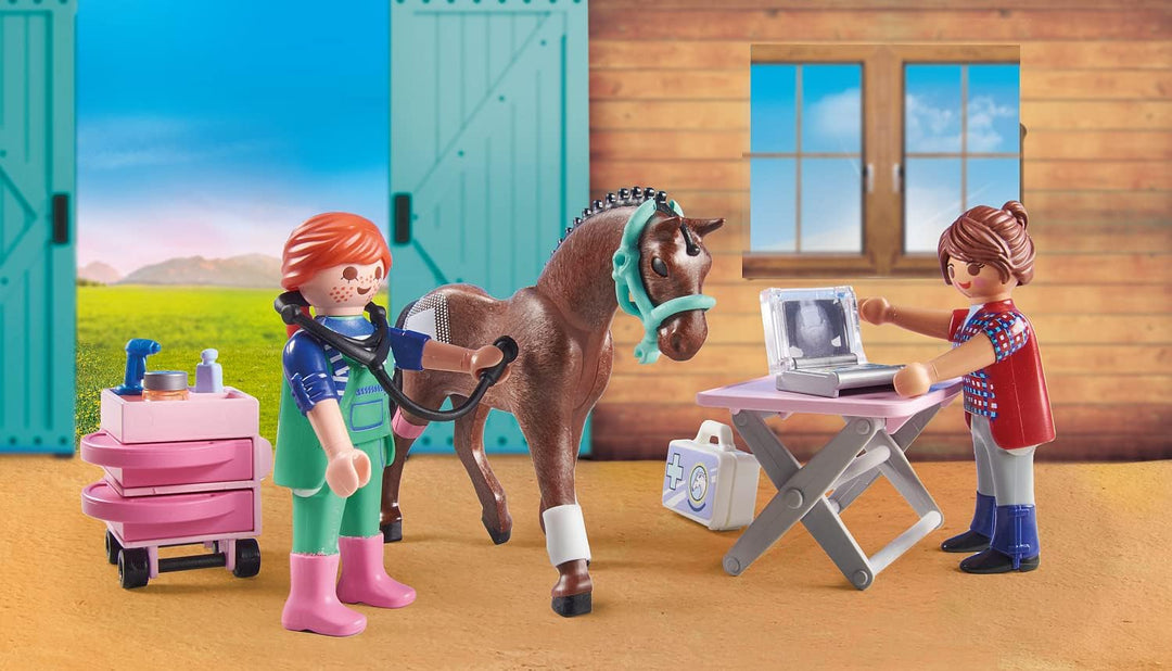 Playmobil 71241 Pferdetierarzt