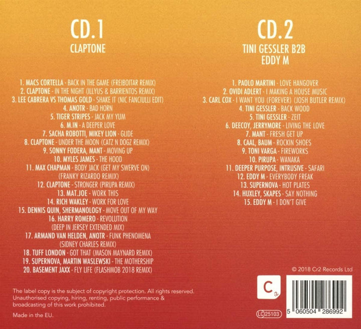 ELROW VOL. 3 GEMISCHT VON CLAPTONE, TINI GESSLER &amp; EDDY M [Audio CD]
