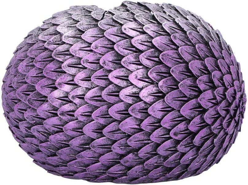 Nemesis Now U4999R0 Red Geode Home glitzernde Jungtier- und Ei-Figur, Polyre