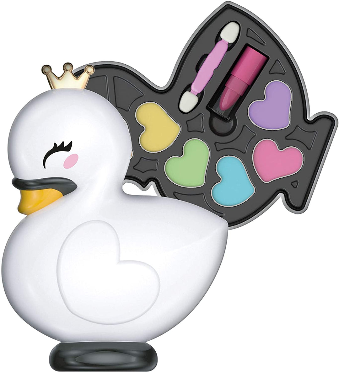 Clementoni 18632 Crazy Chic Lovely Swan Make-up-Set für Kinder ab 6 Jahren P