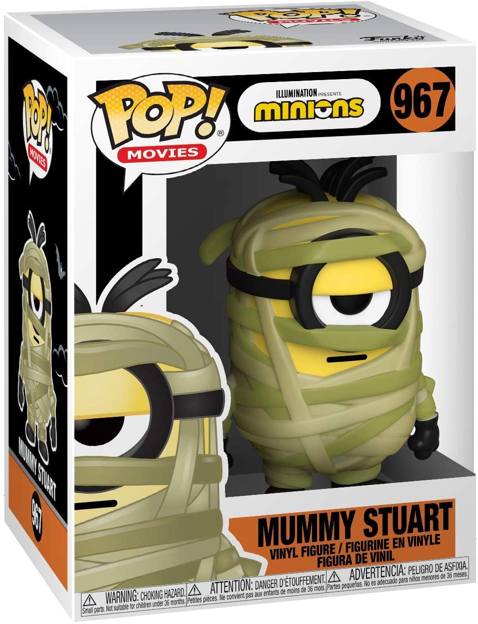 Illumination präsentiert Minions Mumie Stuart Funko 49788 Pop! Vinyl #967