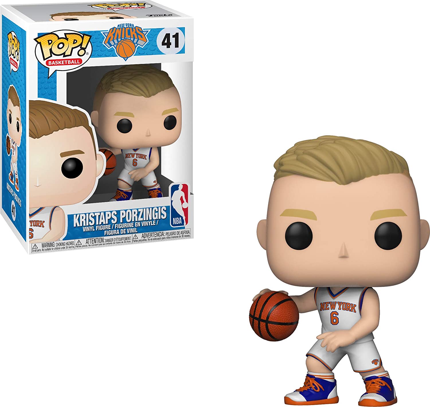 Funko Pop! NBA - Kristaps Porzingis Vinyl Figure #41 (34451)