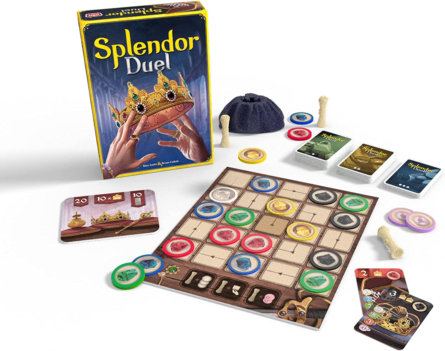 Space Cowboys Splendor Duel Board Game 9