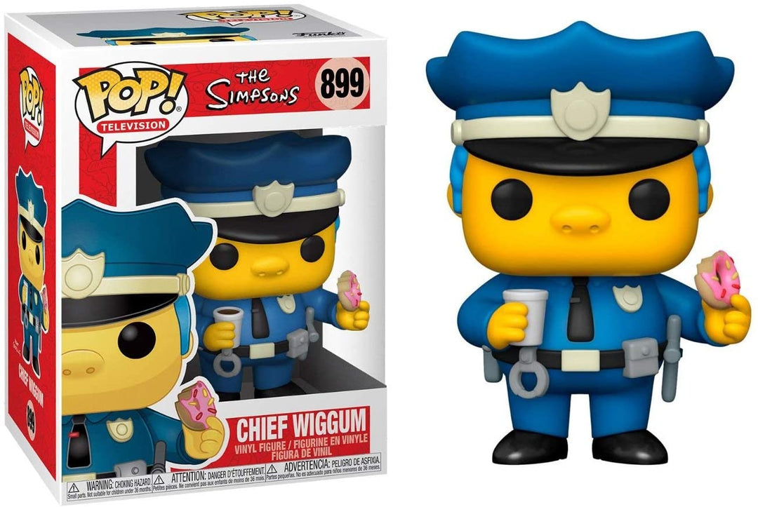Il capo dei Simpson Wiggum Funko 52946 Pop! Vinile #899