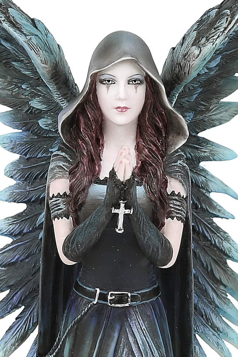Nemesis Now Harbinger Anne Stokes 27 cm, Kunstharz, Schwarz
