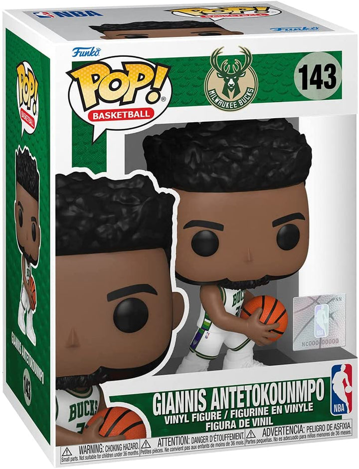 Milwaukee Bucks – Giannis Antetokounmpo Funko 64005 Pop! Vinyl Nr. 143