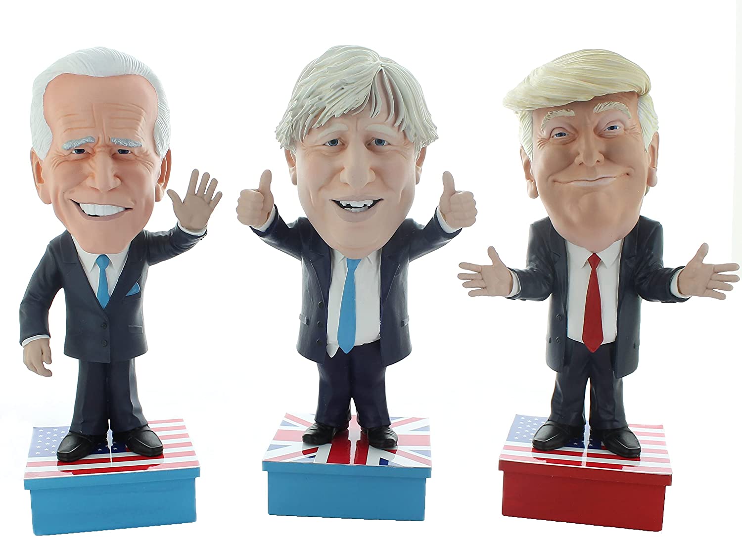 Mimiconz World Leaders - Boris Johnson 20cm Hand-Painted PVC Figurine 5