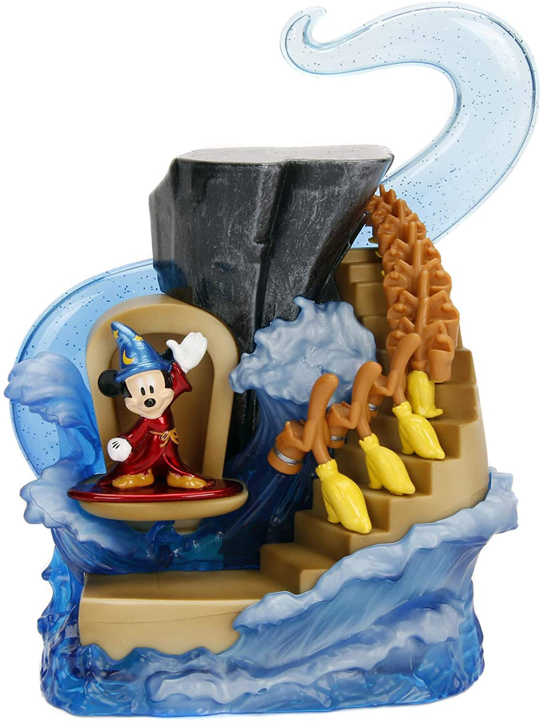 Jada JMF99984 Mini-Spielset „Zauberlehrling Mickey Nano Metals Scene“.
