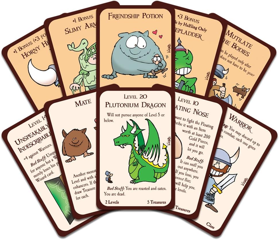Steve Jackson-Spiele | Munchkin: Deluxe | Brettspiel | Ab 14 Jahren | 1-4 Spieler | 3