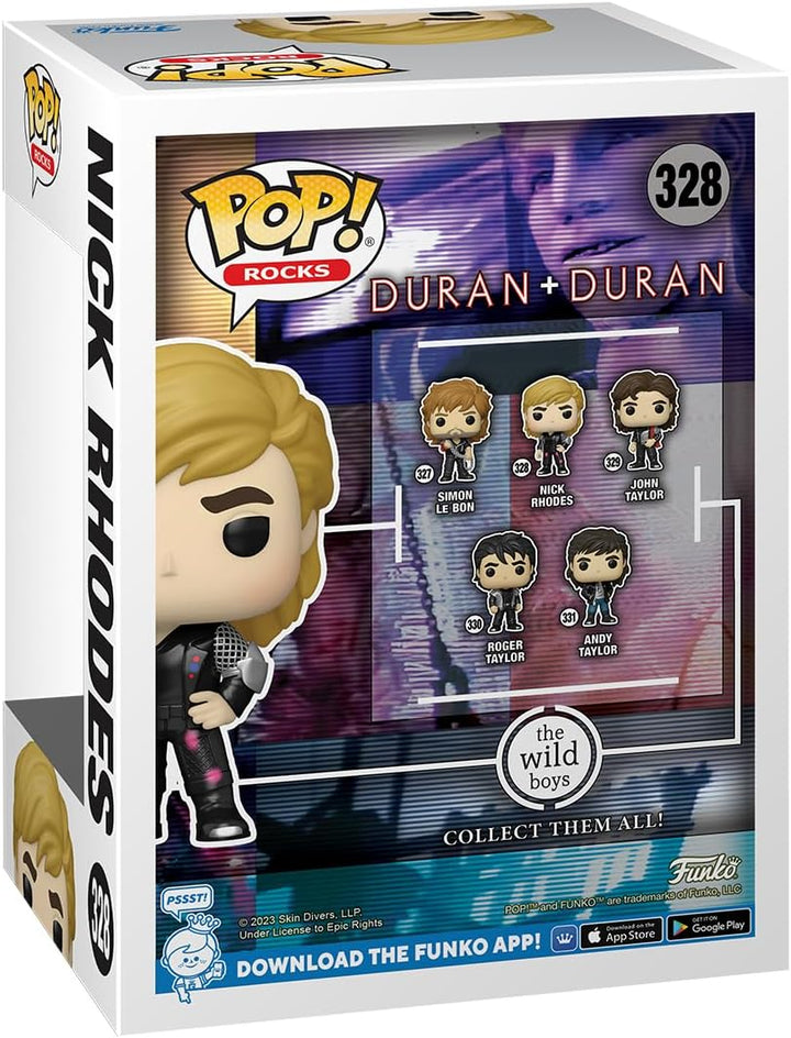 Duran Duran – Wild Boys Nick Rhodes Funko 64053 Pop! Vinyl Nr. 328