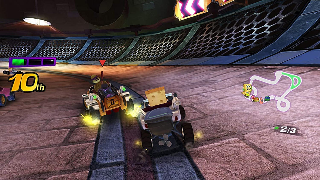 Nickelodeon Kart Racers Bundle + Lenkradzubehör Nintendo Switch-Spiel