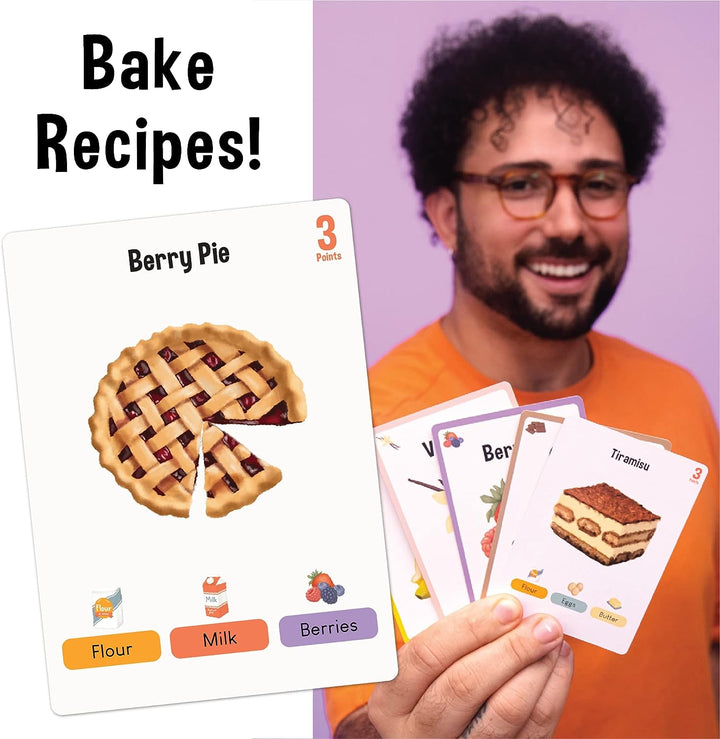 Lucky Egg Bake it Happen Family Card Game (LE01)