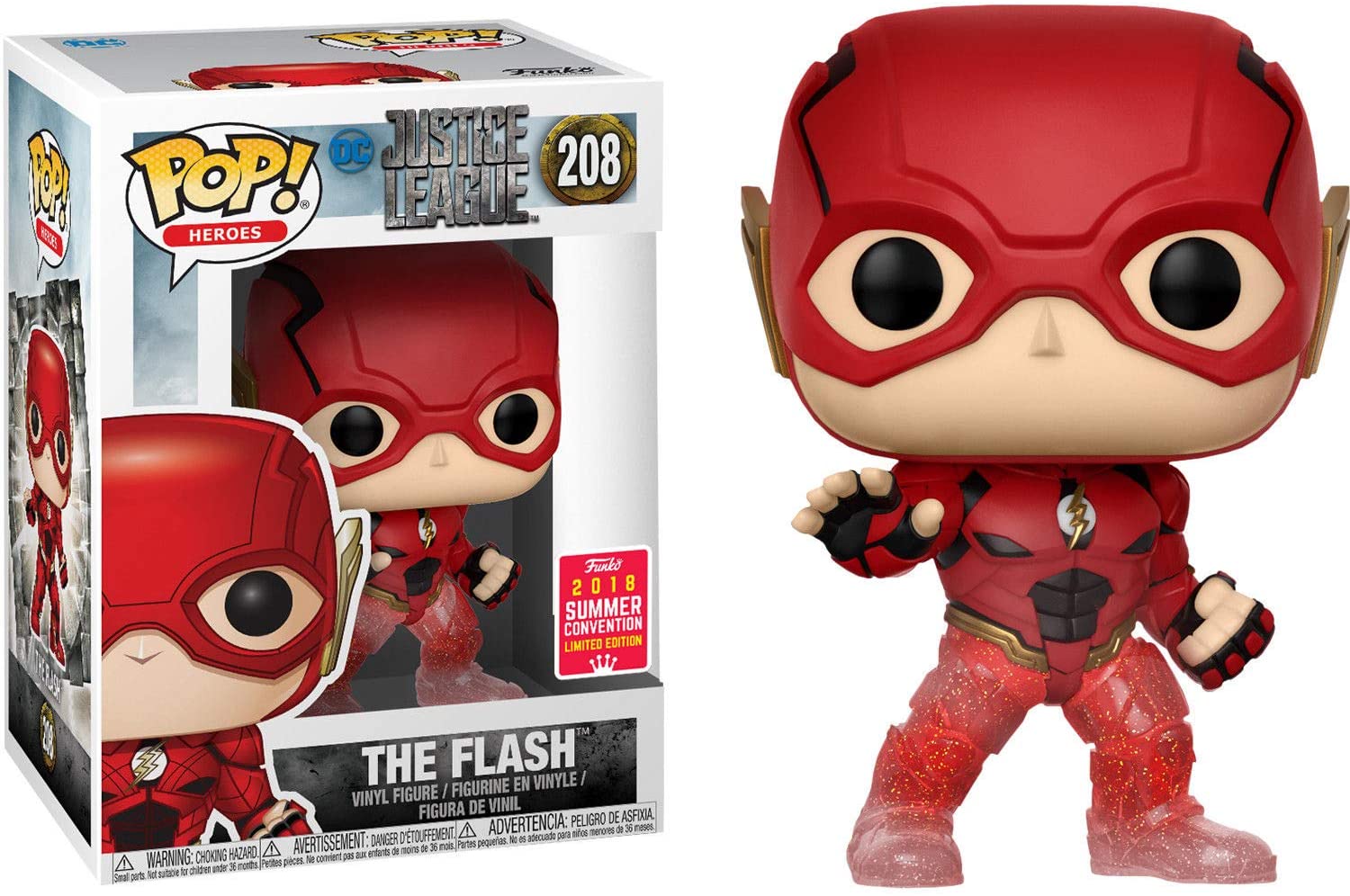 Funko Pop! Comics Collection - The Flash Vinyl Figure (FUN32331)