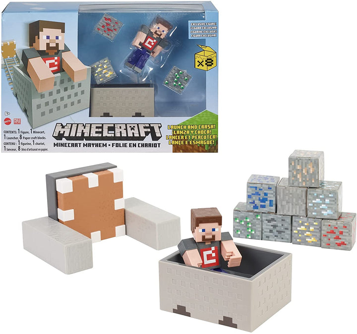 Minecraft Minecart Mayhem Spielset
