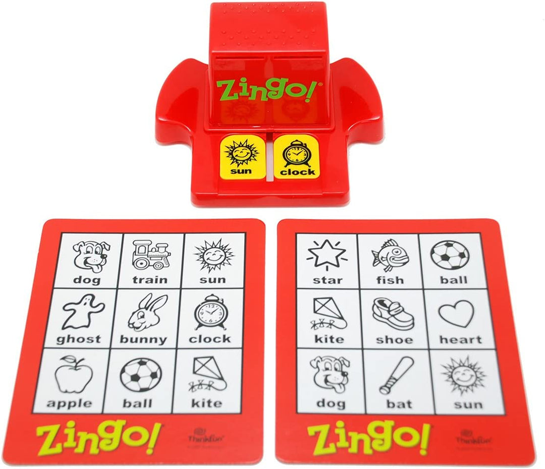 Thinkfun Zingo Bingo-Spiel – Lernspielzeug für Kinder ab 4 Jahren – Lernspiele