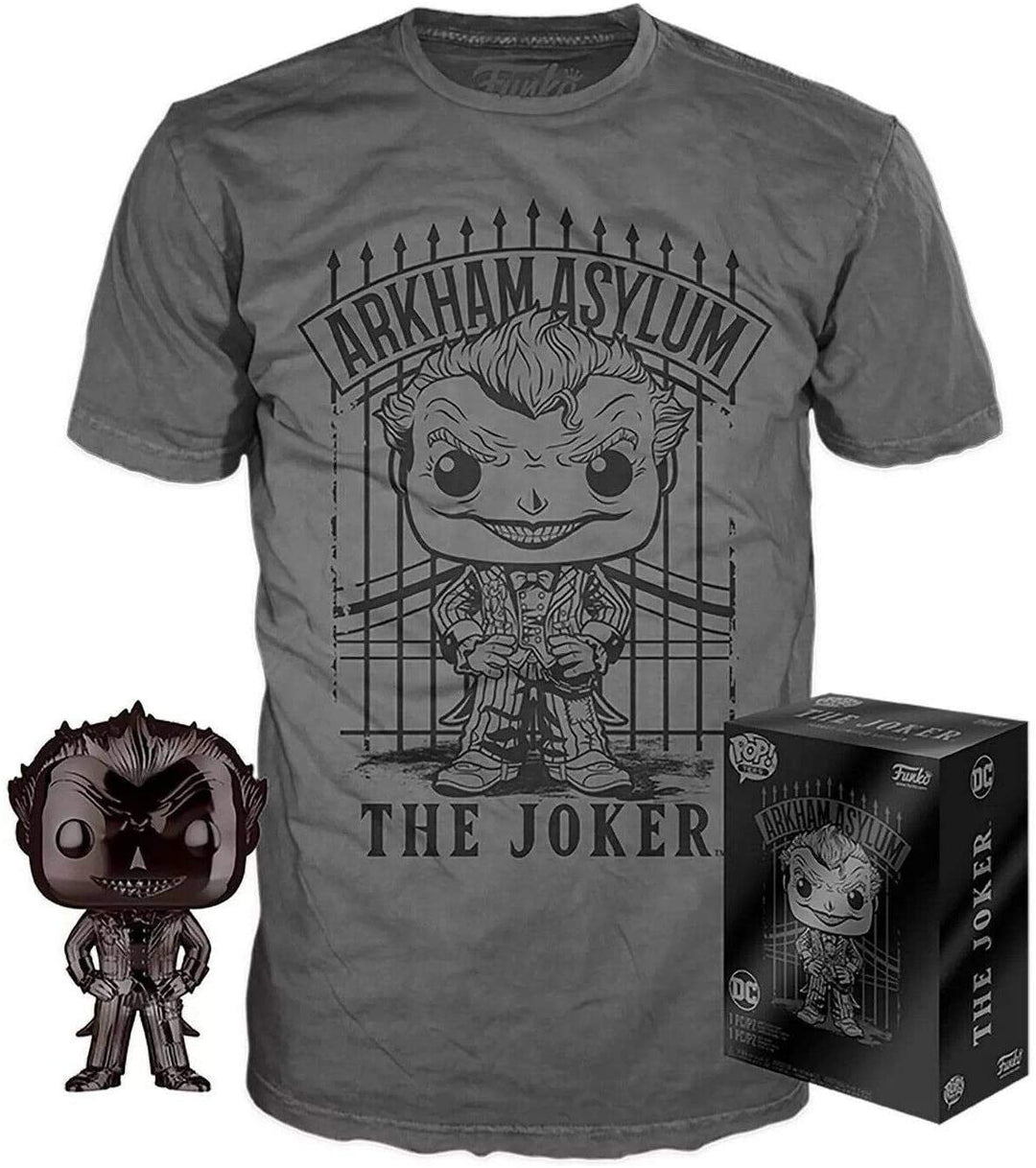 Funko POP – DC Comics – The Joker Pop und Tee (klein)