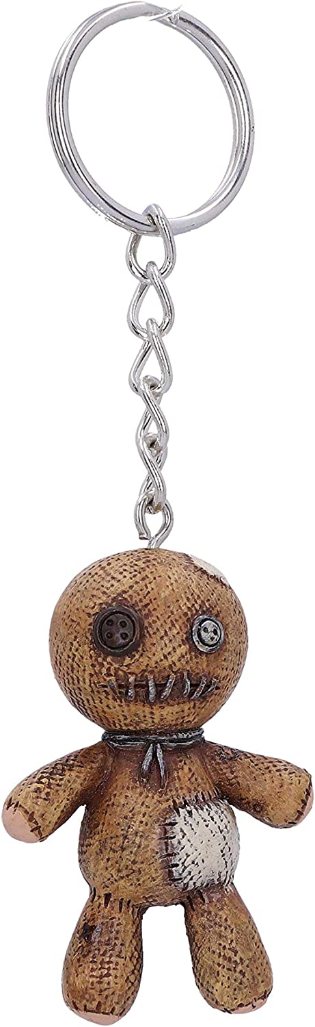 Nemesis Now Dark Curse Voodoo-Puppen-Schlüsselanhänger, braun, 6 cm