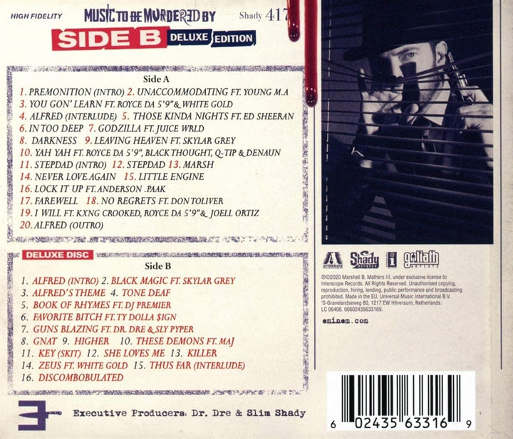 Eminem – Music To Be Murdered von Side B – [Audio-CD]
