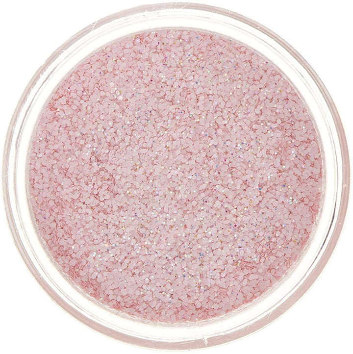 Pastell-Glitzerstreuer von Moon Glitter – Babyrosa – kosmetischer Festival-Make-up-Glitzer für Gesicht, Körper, Nägel, Haare, Lippen – 5 g