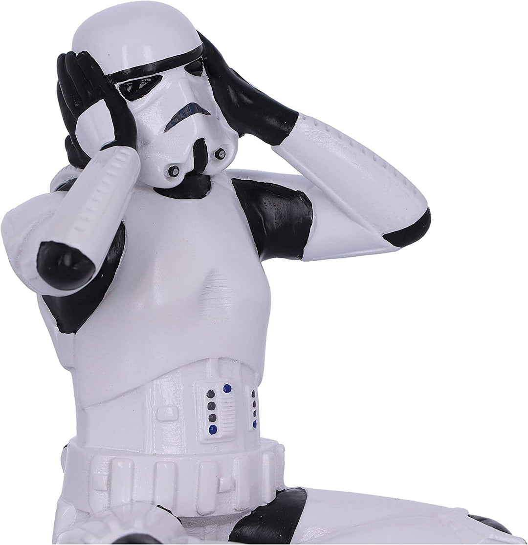 Nemesis Now B4893P9 Original Stormtrooper Three Wise Sci-Fi Hear No Evil, Mehrfarbig, Einheitsgröße