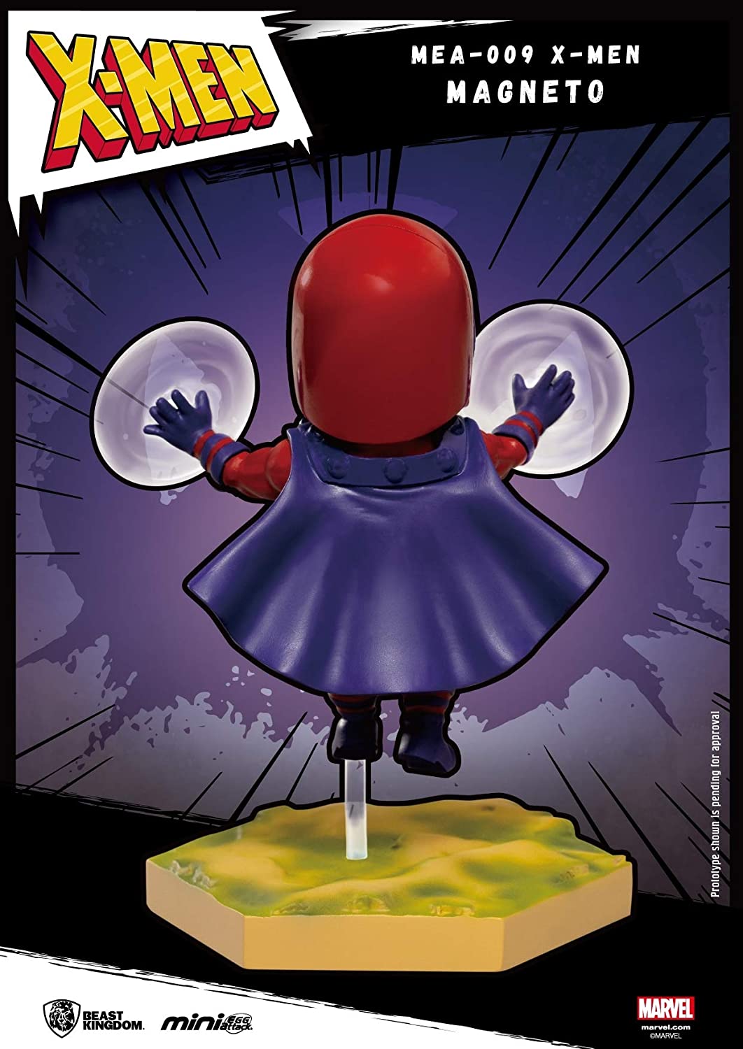 Beast Kingdom Marvel X-Men Mini Egg Attack MEA-009 Magneto-Figur