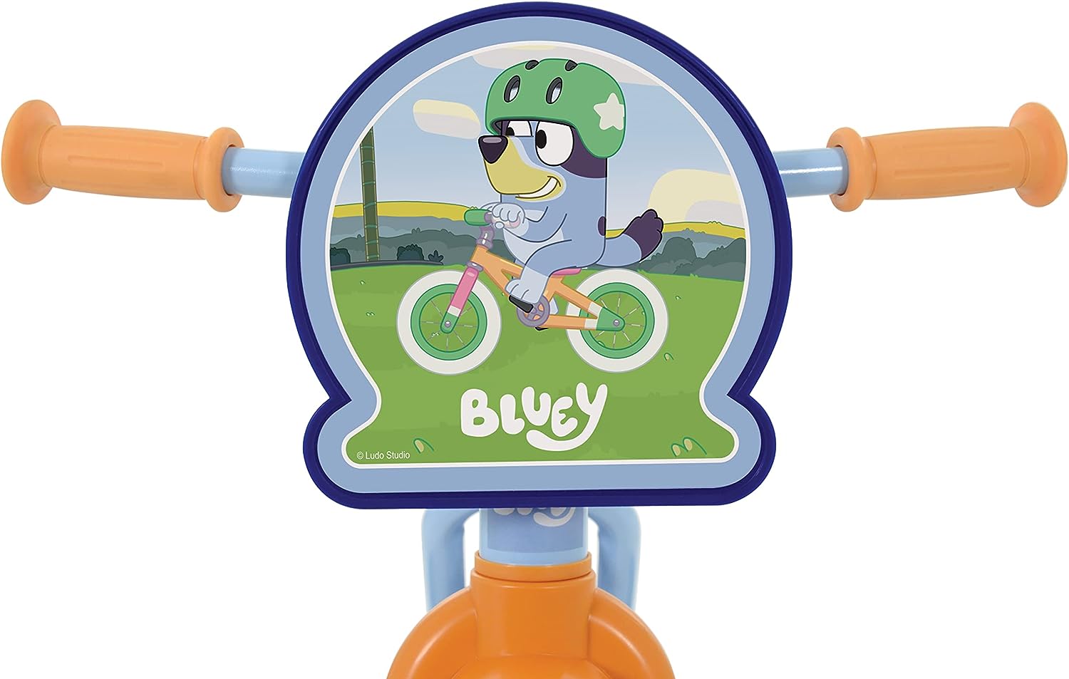 Bluey 2in1 10" Training Bike - Convertible Balance & Pedal Bike for Kids 4