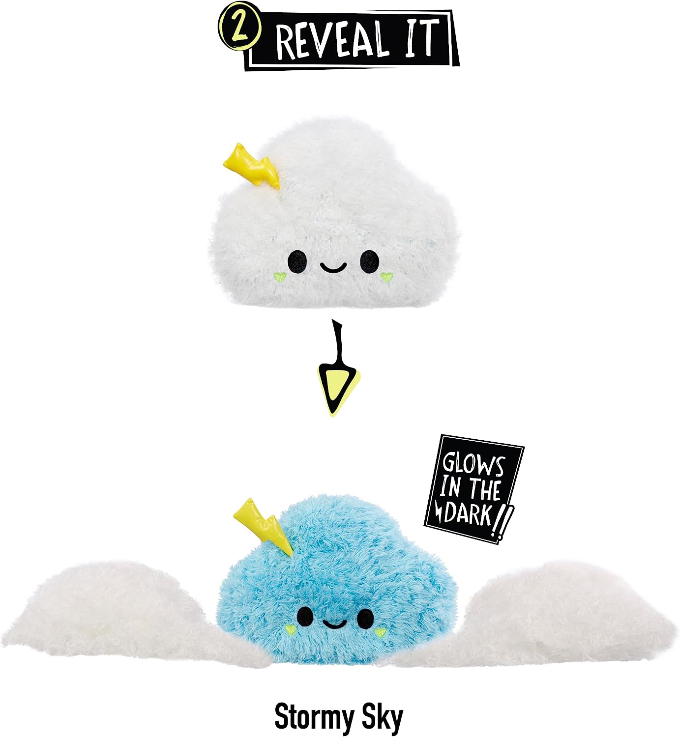 Fluffie Stuffiez Small Collectible Cloud Plush - Pull, Reveal & Stuff Fun for Kids 4