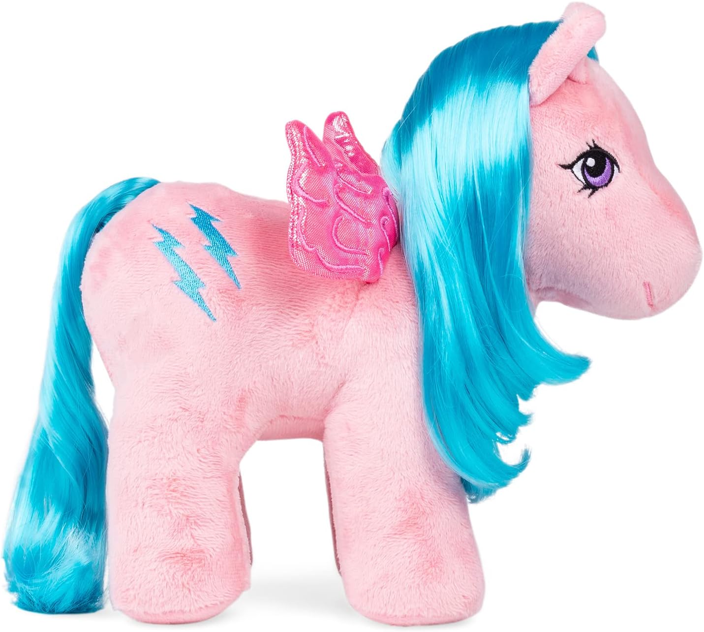 My Little Pony 40th Ann Retro Plush Firefly - Vintage Collectible Unicorn Pony for Kids 3+