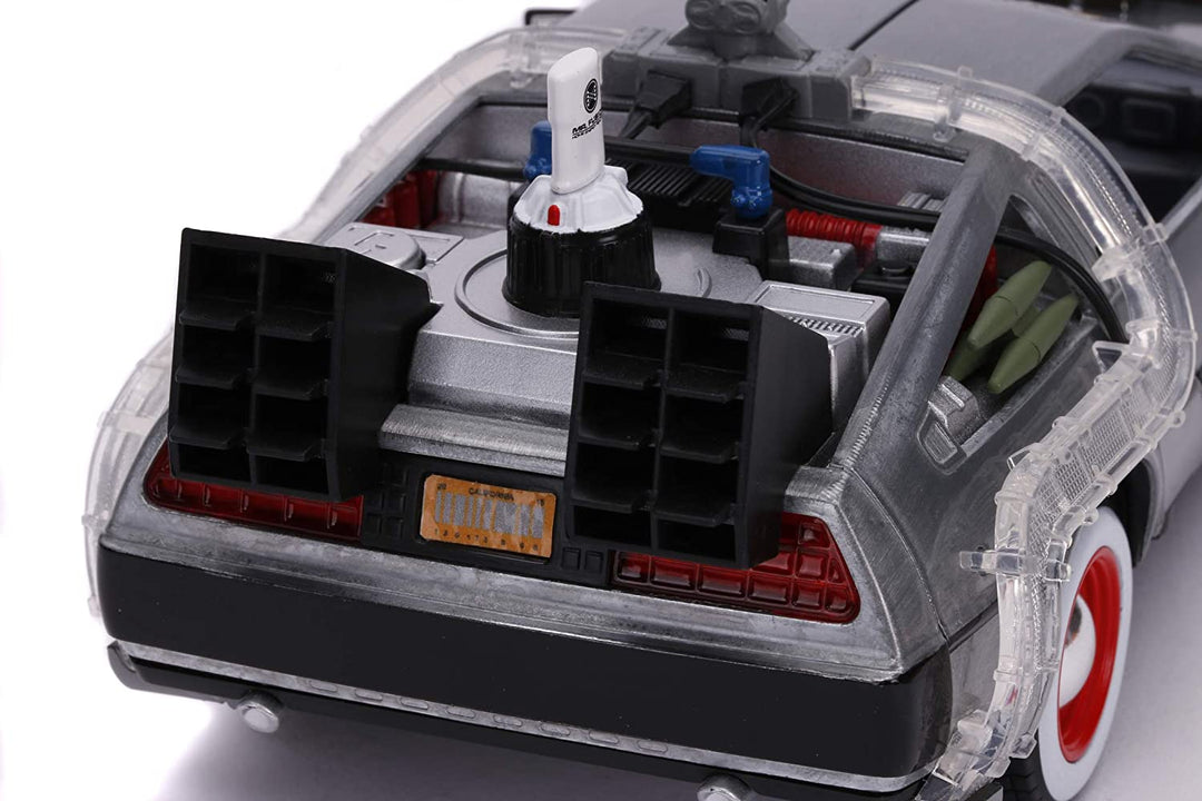 Jada Toys 253255027 Zurück in die Zukunft 3 1:24 Zeitmaschinenfahrzeug, Multi