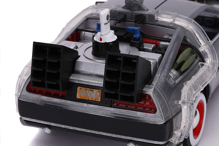 Jada Toys 253255027 Zurück in die Zukunft 3 1:24 Zeitmaschinenfahrzeug, Multi