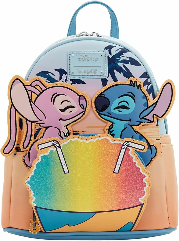 Loungefly Disney Lilo und Stitch Snow Cone Date Night Damen Doppelgurt sollte
