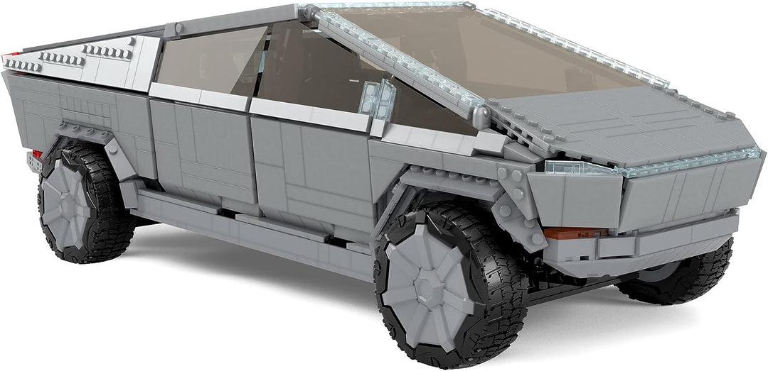 MEGA Tesla-Fahrzeugbauspielzeug für Erwachsene, Cybertruck-Sammler-Truck mit 3283 Teilen und Zubehör, GWW84
