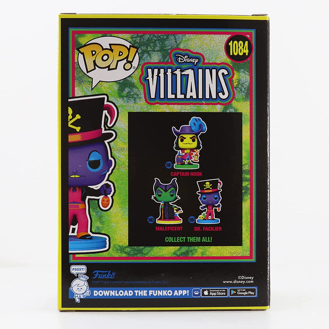 Disney Villains Pop Dr. Facilier (Blacklight) Exklusives Funko 60394 Pop! Vinyl Nr. 1084